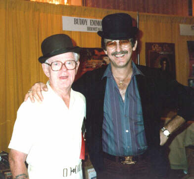 Shot and Buddy at a late '80's convention