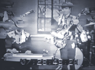 Buddy and Leon on TV in the late 50's