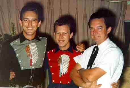 Buddy with Darrell McCall and Ray Price